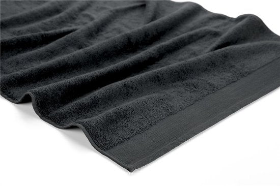 Serviette de bain Walra Soft Cotton - 60 x 110 - 100 % coton - Anthracite