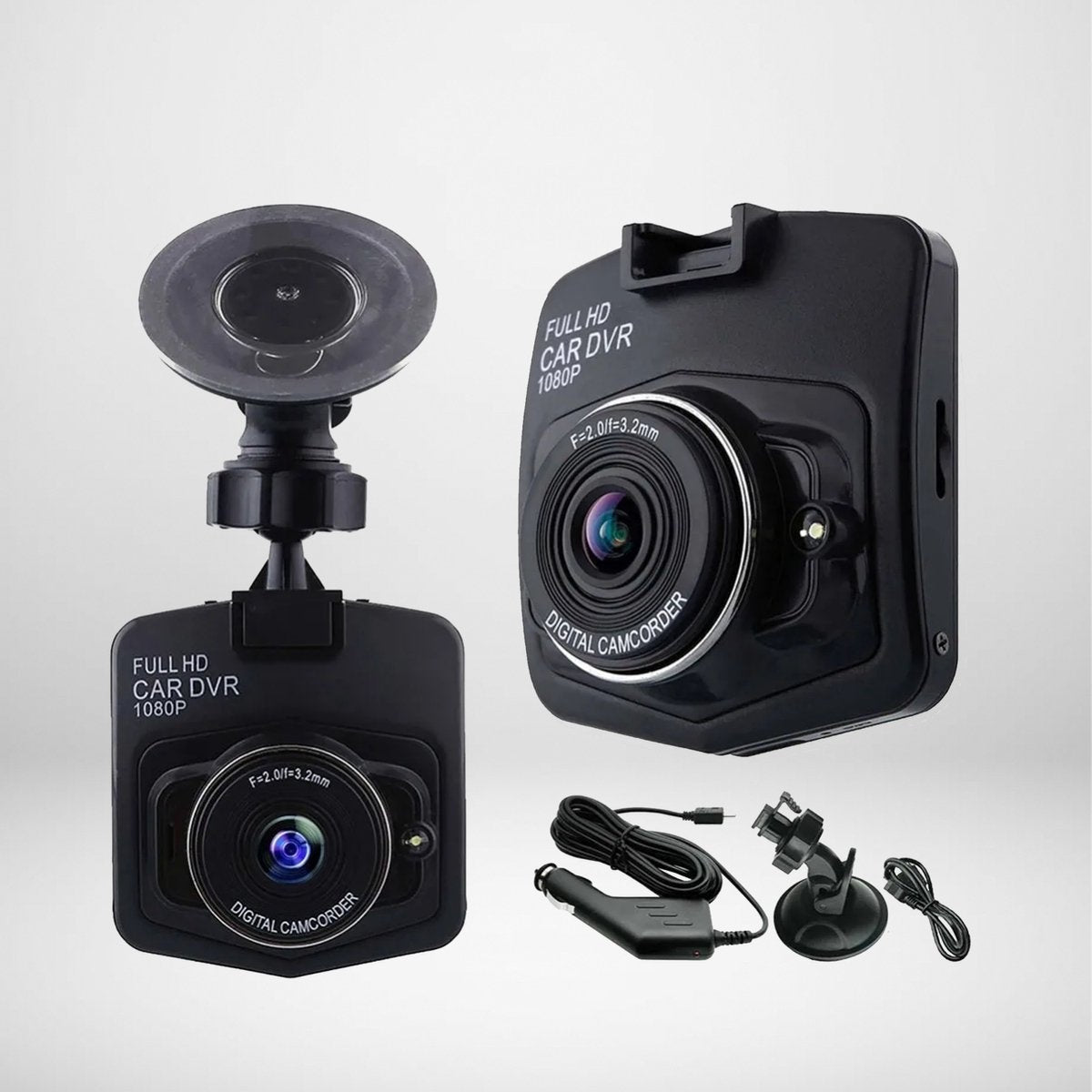 Denver Dashcam - Dashcam pour voiture - Full HD - Caméra frontale - Enregistrement en boucle - Vision nocturne - CCT1230