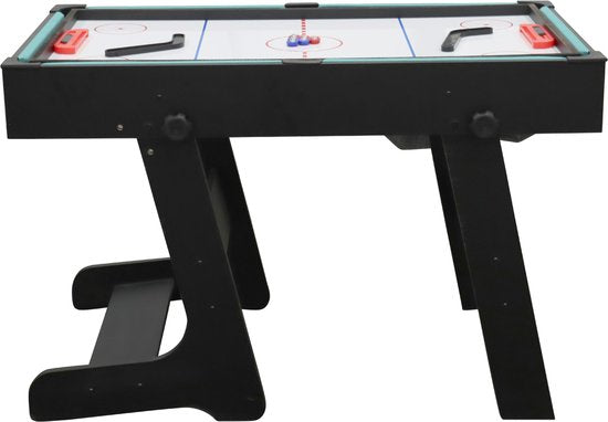 Table de jeux multifonctionnelle Cougar 16-en-1 – Table de jeux noire avec 16 jeux – Accessoires inclus – Pour enfants et adultes