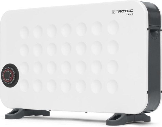TROTEC Chauffage électrique - Convecteur - TCH 26 E - minuterie - programmable - 3 réglages - protection contre la surchauffe - protection contre le gel