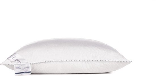 Oreiller Heckettlane - Oreiller de sommeil avec plumes et duvet - Oreiller froid - 60x70 cm - Pour les dormeurs sur le dos, sur le côté et sur le ventre - 1 pièce