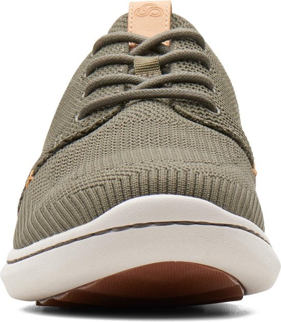 Baskets Clarks Step Urban Mix pour homme - Kaki - Taille 43