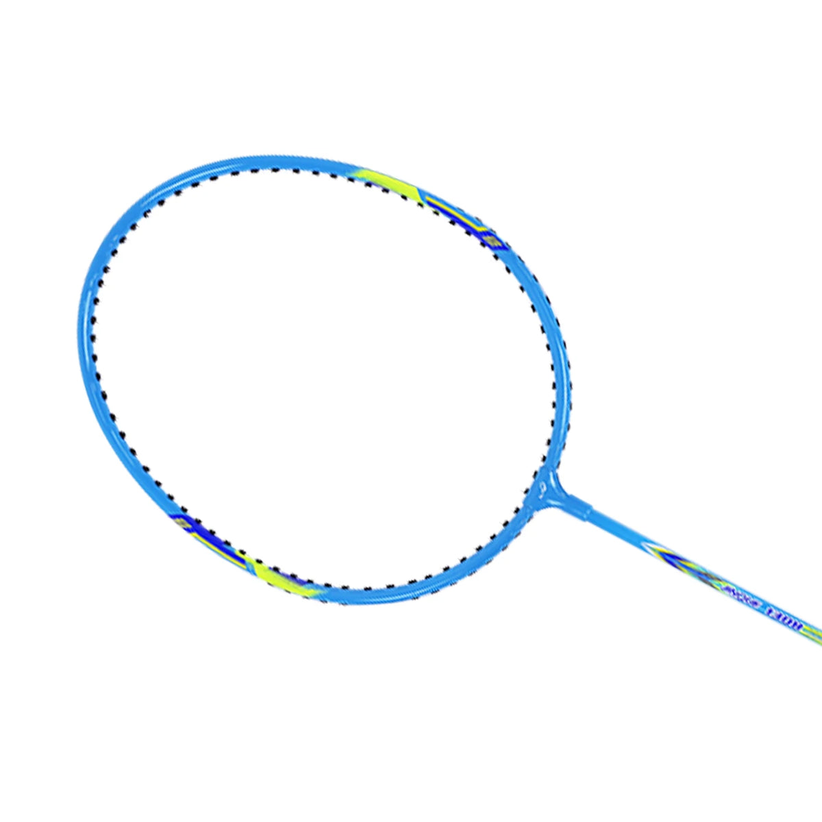 Ensemble de raquettes de badminton Double Fish JinQue 1308 - 2 raquettes - Légères - Résistantes - Sac inclus - Bleu