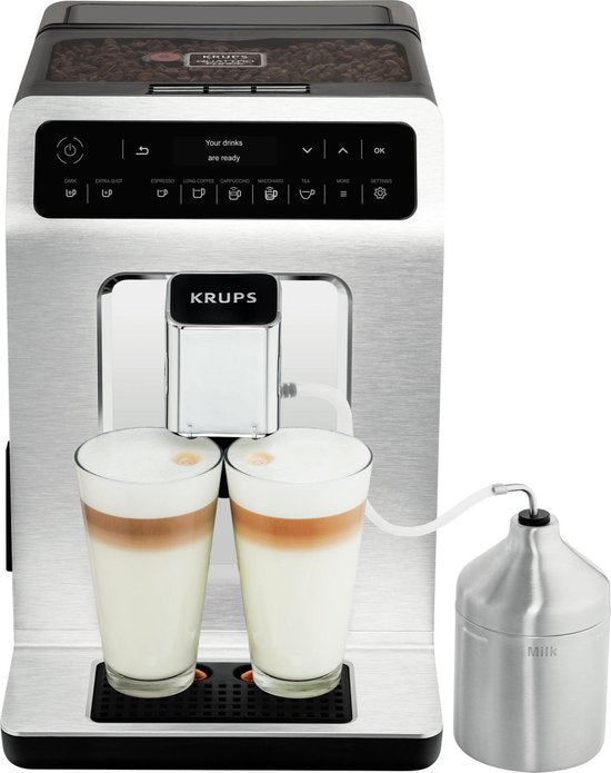 Krups Evidence EA891C - Machine à expresso - Chrome