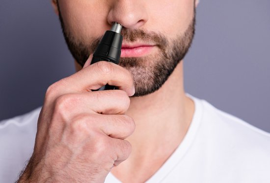 Wellhealth - Tondeuse 4 en 1 pour le nez et les oreilles - Gris