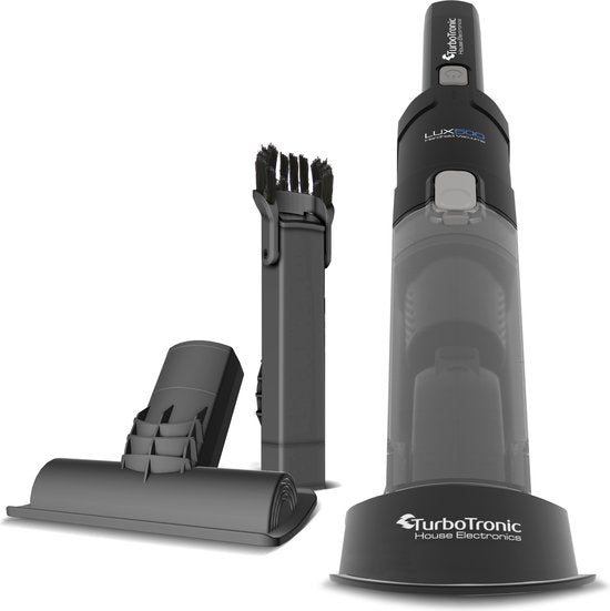 TurboTronic LUX500 Dustbuster - Argent/Noir