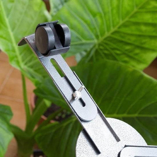 Oh My Home Support métallique à roulettes pour pots de fleurs