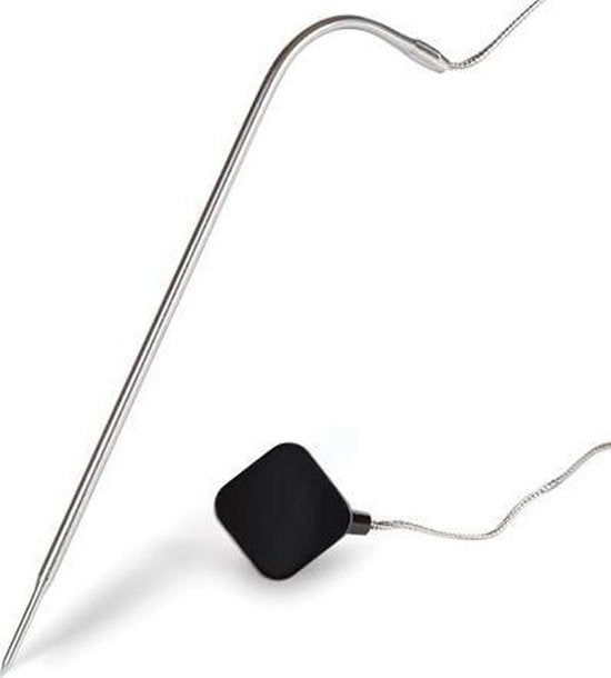 Velleman Thermomètre pour barbecue, sans fil, avec application EasyBBQ, longueur du câble 80 cm