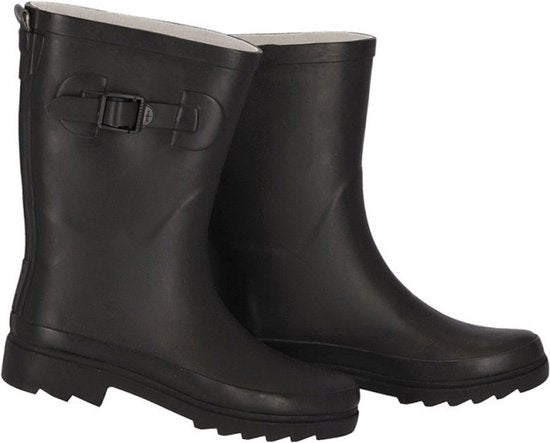 Xq Footwear Bottes de pluie pour femmes en caoutchouc noir - Bottes - 38