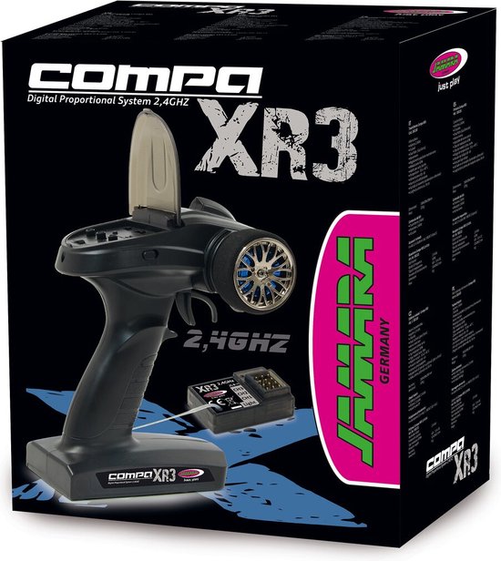Jamara 330100 : pièces et accessoires pour modèles réduits radiocommandés. Télécommande