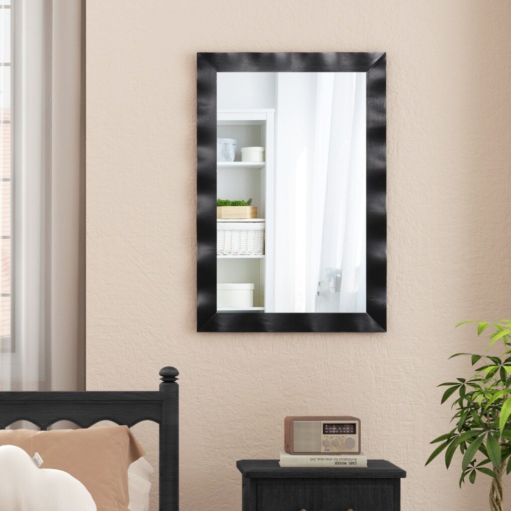 Coast WoodLuxe Wall Mirror 106 x 71.5 cm - Cadre en bois rustique naturel