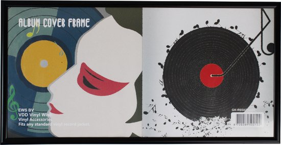 VDD Cadre de changement de disque vinyle Lp pour les singles 7 pouces