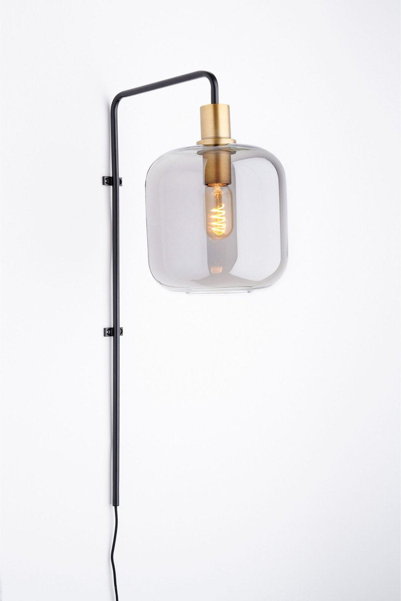 Applique murale Lekar Light & Living - 35x21x70cm - Intérieur Moderne - Bronze