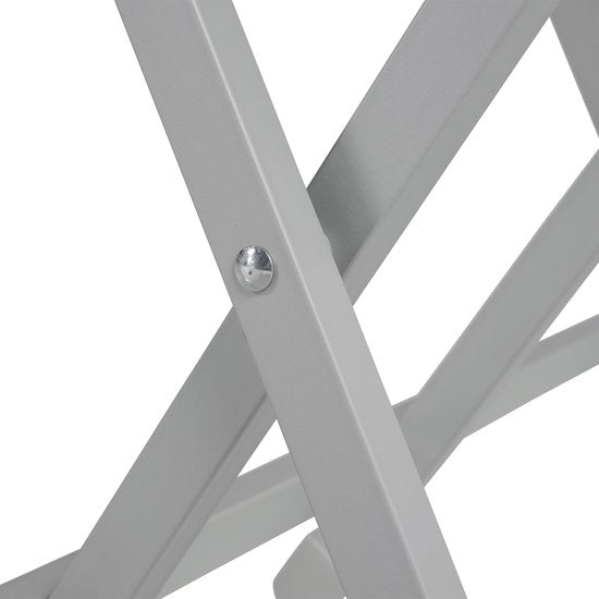 Table de camping Campart TA-0875 - Ensemble de table de pique-nique pour 4 personnes - Table de pique-nique pliable et facile à transporter - Résistante aux intempéries - Blanche
