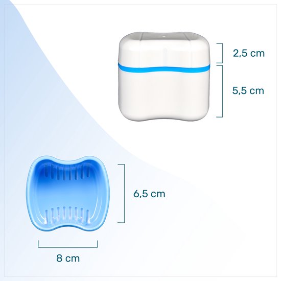 Plateau pour prothèses dentaires - Plateau pour brackets - Avec égouttoir - Pour - Appareils dentaires - Prothèses - Plateau pour brackets - Boîte pour brackets - Plateau