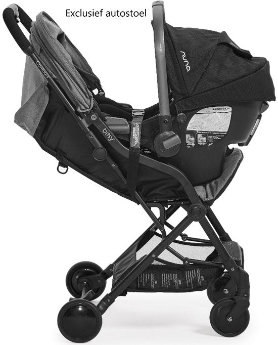 Poussette Contours Bitsy Granite Grey ZL036-GRN1
