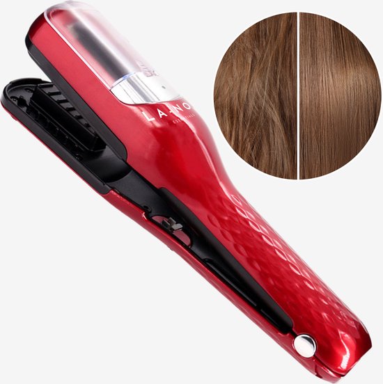 Tondeuse pour pointes fourchues - La Nou® - Incl. accessoires - Rouge