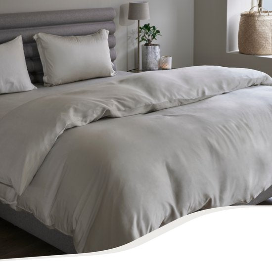 Home by TEMPUR - Sur-matelas - 180 x 200 x 9 cm - Fibres naturelles et bambou - Doux et sans repassage - Résistant au séchage et régulation naturelle de la température