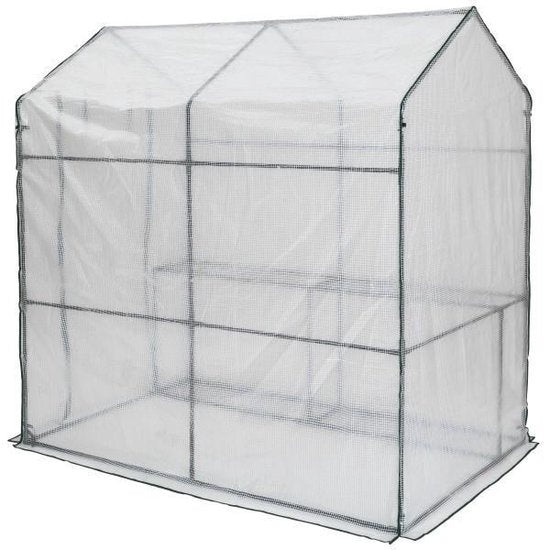 Tectake - Serre de jardin 186x120x190 cm - art no 401861