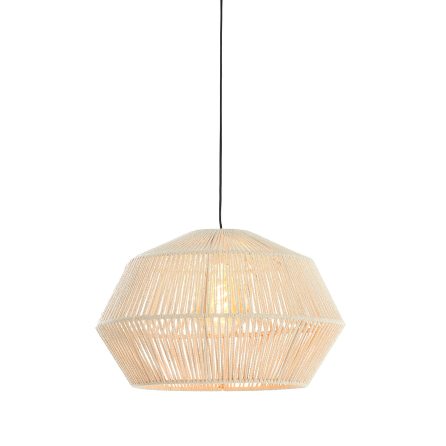 Light & Living Suspension Deya Crème - Ø 49 x 30 cm - Métal