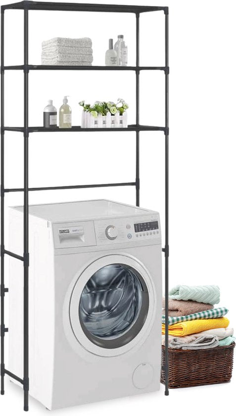 Luft - Conversion lave-linge et sèche-linge - 3 étagères - Etagère de rangement - Placard - Lave-linge et sèche-linge - Convient également pour WC - Placard
