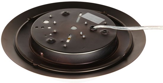 Plafonnier Steinhauer Ikaro 1365BR bronze Ø 24 cm - intensité réglable en 4 niveaux, adapté à un usage intérieur, en métal et verre de haute qualité