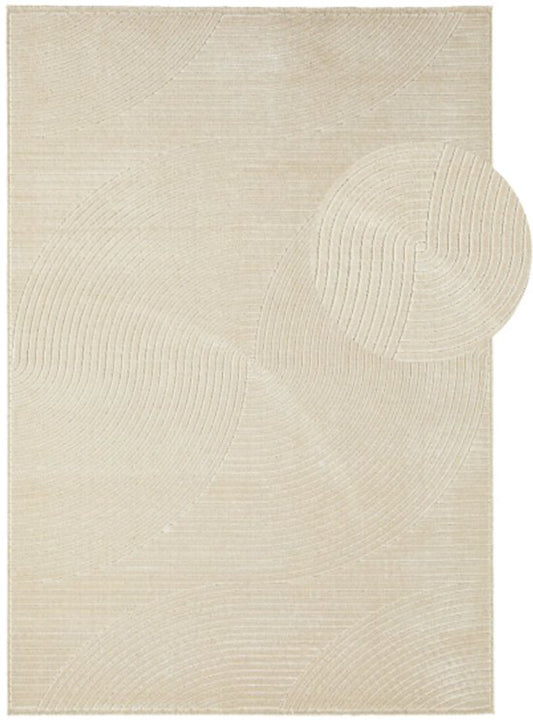 Tapis Flat de fonQ - Beige - Rectangulaire - 200 x 300 cm - Japandi