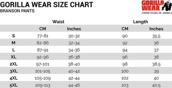 Pantalon d'entraînement Branson - Gorilla Wear - Noir/Rouge - M