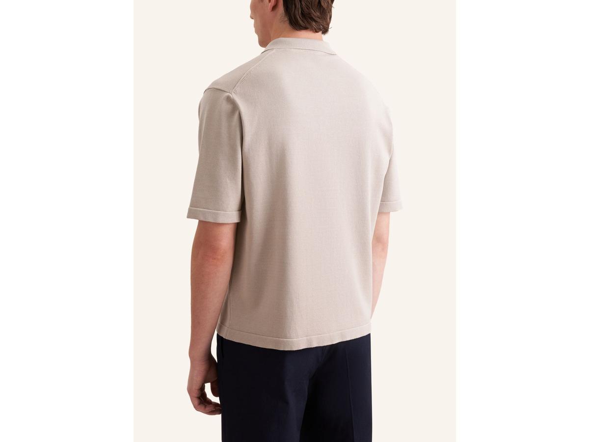 Seidensticker Chemise tricotée - Beige - XXL - Resort Shirt
