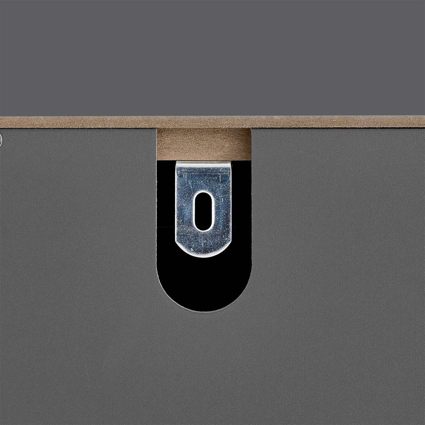 SoBuy Meuble de salle de bain avec paniers à linge - bois - gris - 78x38x90 cm