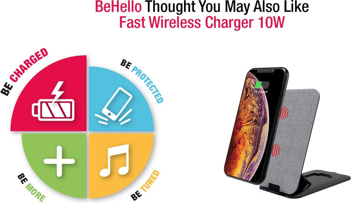 BeHello iPhone 11 Liquid Silicone Case - Noir