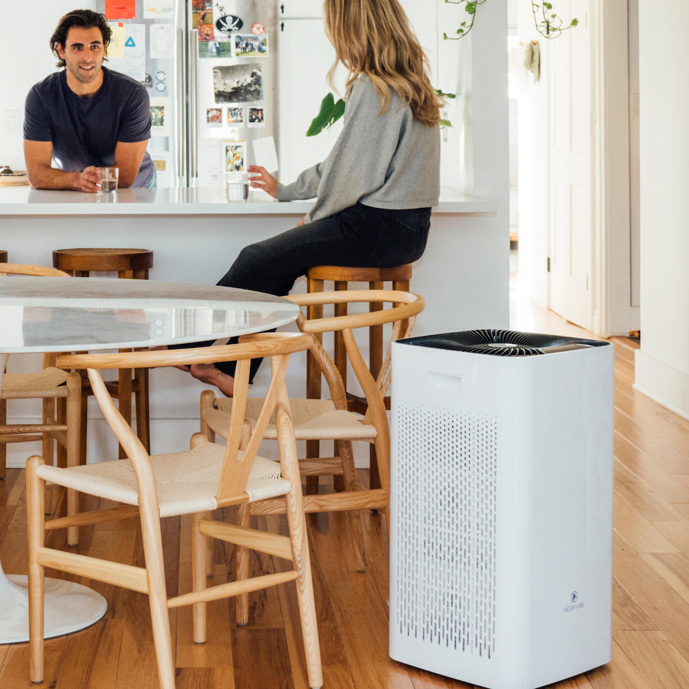 Purificateur d'air Medify MA-112 – H13 True HEPA – CADR 950 – 232 m² – Blanc