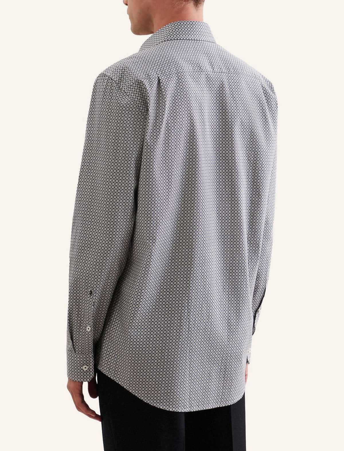 Seidensticker Chemise d'affaires Regular, Taille 40, Vert foncé