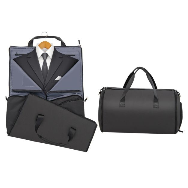 Bagage à main et sac à vêtements 2-In-1 - Coast - 50 Litres - Waterproof PU - Noir