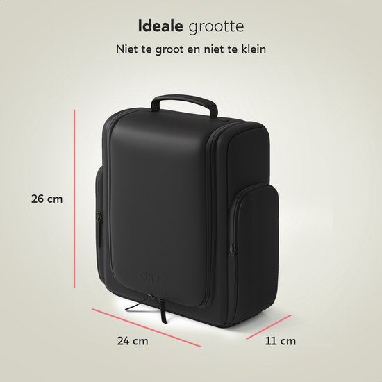 ONYX® Trousse de toilette Noir L