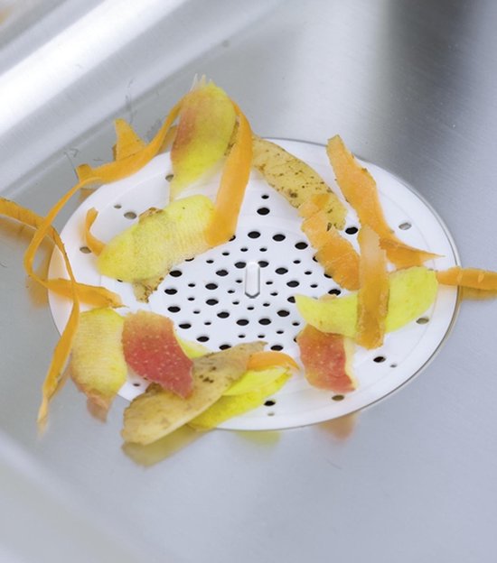 Wenko Filtre à eau Sava 12 cm en silicone, blanc