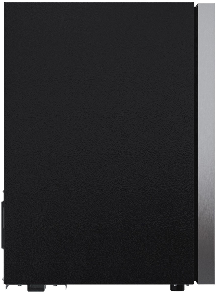 Réfrigérateur à boissons KitchenBrothers 48 L - Mini-réfrigérateur avec porte vitrée - Minibar - Capacité de 68 canettes - Noir