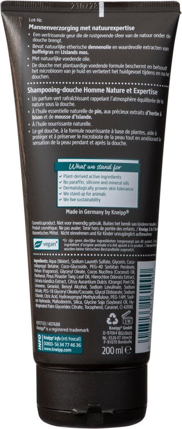 Kneipp Men - Nature Feeling - Gel douche 2 en 1