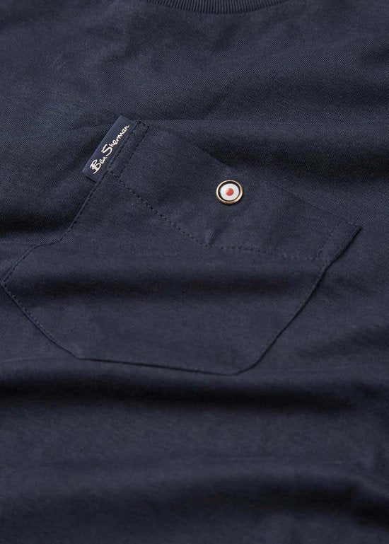 Ben Sherman Signature pocket T-shirt - bleu marine foncé - Taille S
