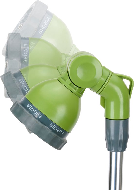 Douche de jardin Kinzo avec trépied - Douche d'extérieur ajustable jusqu'à 220 cm - 7 modes de pulvérisation