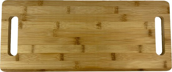 Plateau de service pliable en bambou - Tapas - Table de petit-déjeuner 48 x 20 cm
