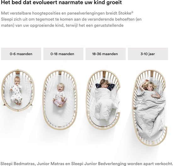 Kit d'extension pour lit bébé Stokke® Sleepi™ - Natural