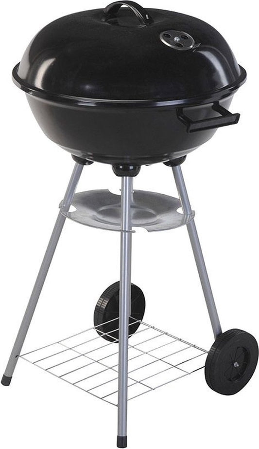ProGarden Ball Grill sur roues 46 cm noir