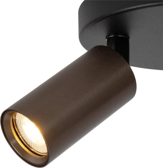 Lucide RITMO - Spot de plafond (lampe de plafond) - Ø 15 cm - 2xGU10 (MR11) - Café