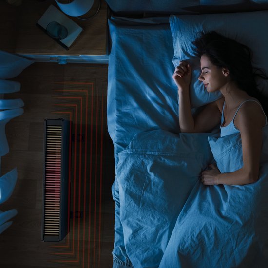 Auronic Convecteur - 2000W - Chauffage électrique - Chambre, salon ou maison - Chauffage - Noir