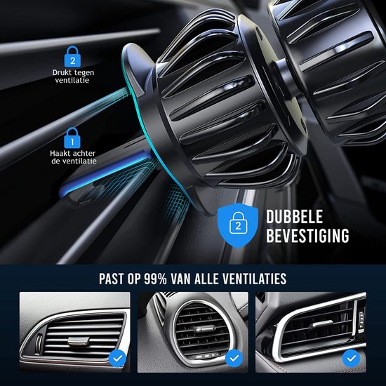 Supports de téléphone Porte-téléphone magnétique pour voiture Porte-téléphone GSM Ventilation magnétique