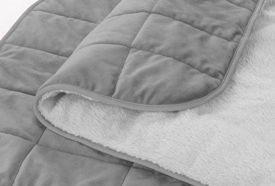 Decoways - Couverture électrique Medisana 3-en-1 HB 674 162 x 62 cm, grise