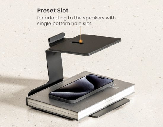 Speaker stand desk - Speaker stand - set de 2 pièces