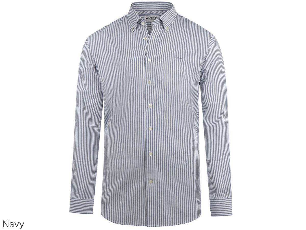 Chemise Oxford stretch McGregor rose clair XL