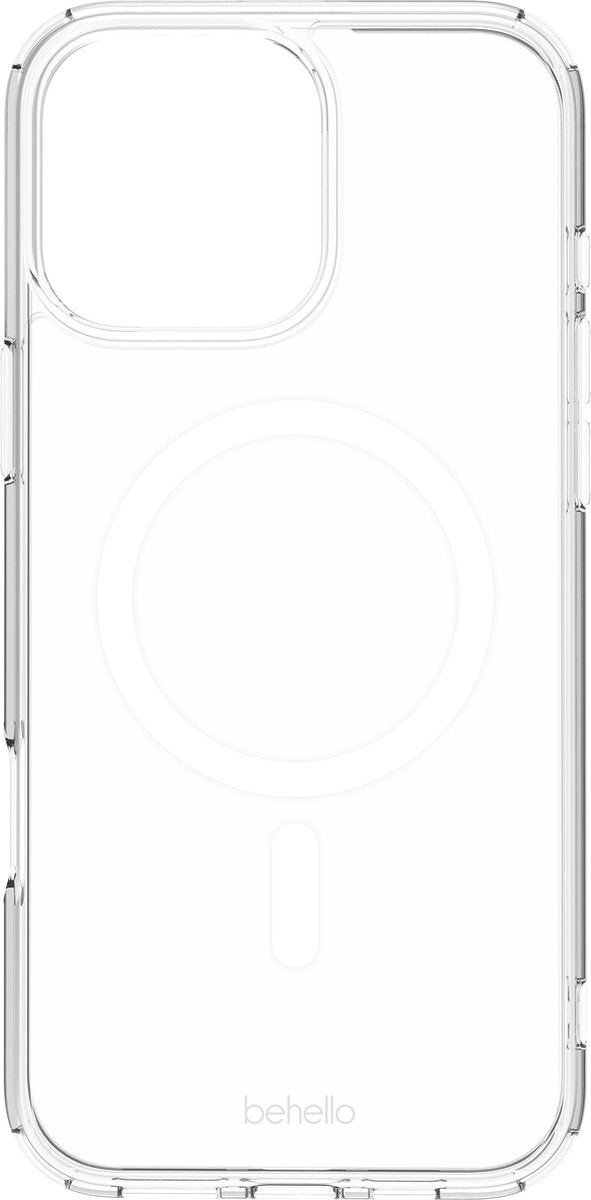 BeHello Case iPhone 16 Pro Max MagSafe - Transparent